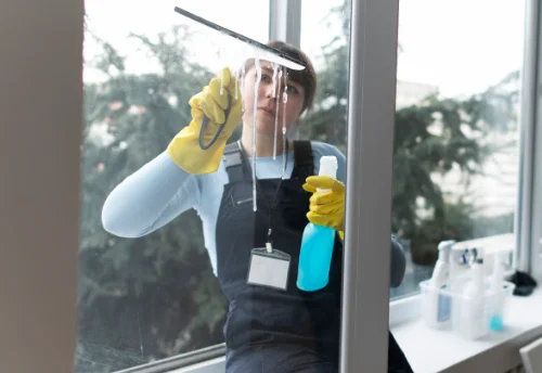 Nettoyage de vitres intérieures et extérieures à Darbres